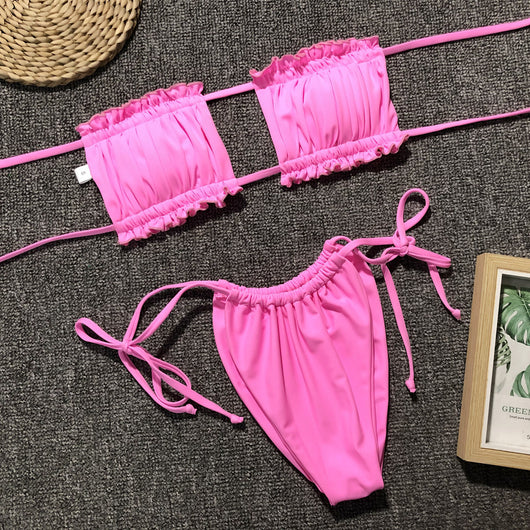 Conjunto de Bikini Bandeau Costa Rica - Image 24