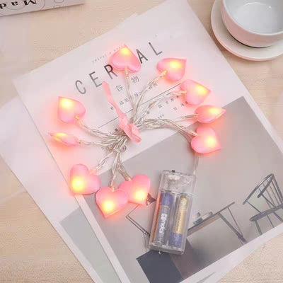 Cadena de Luces Decorativas con Corazones - Iluminación Romántica - Image 12