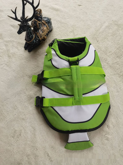 Chaleco Salvavidas para Mascotas con Diseño a Rayas - Image 8