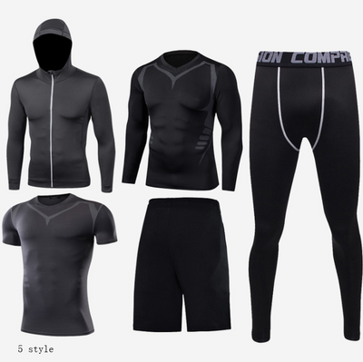 Conjunto de Ropa Deportiva para Baloncesto con Mallas Ajustadas - Image 8