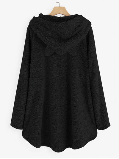 Suéter Bordado con Capucha para Otoño e Invierno - Image 2