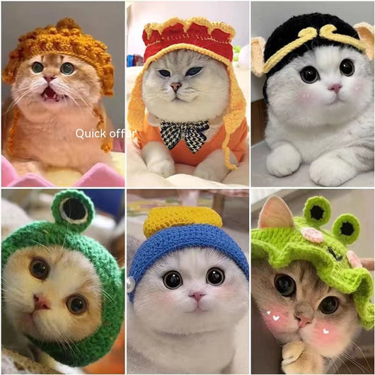 Gorro de Lana Tejido para Perros y Gatos - Accesorios Adorables para Mascotas - Image 19