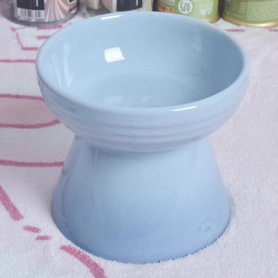 Comedero de Cerámica Protector para Perros y Gatos con Cuello Alto Antivuelco - Image 2
