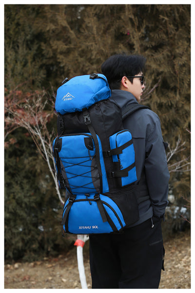 Mochila de Senderismo 90L XIYAHU - Resistente al Agua para Trekking y Camping - Image 33