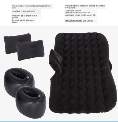 Colchón Inflable para Auto - Cama de Viaje Portátil para Camping - Image 18