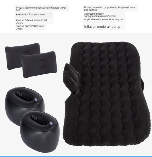 Colchón Inflable para Auto - Cama de Viaje Portátil para Camping - Image 18