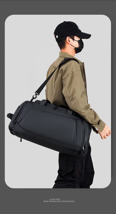 Mochila de Viaje Multifuncional con Compartimento Seco-Húmedo Gran Capacidad - Image 16