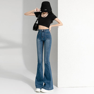 Jeans Acampanados Primavera Otoño Mujer Hot Girl - Image 3
