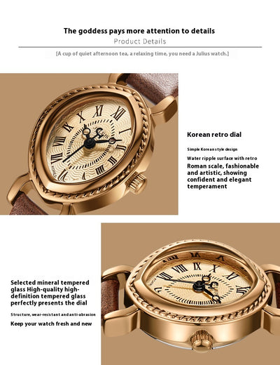 Reloj de Moda Compacto con Movimiento de Cuarzo y Resistencia al Agua - Image 19