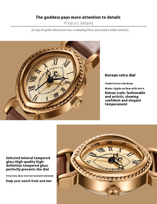 Reloj de Moda Compacto con Movimiento de Cuarzo y Resistencia al Agua - Image 19
