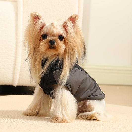 Abrigo Reflectante para Mascotas - Chaleco Térmico Otoño Invierno con Tracción Reforzada - Image 2