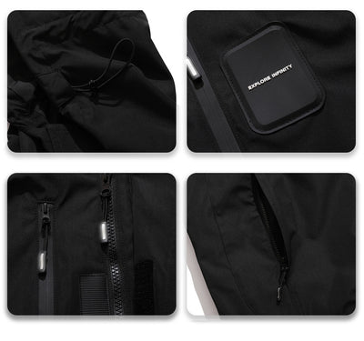 Mono de Camping Impermeable con Capucha y Cuello Alto - Image 12
