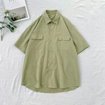 Camisa de Trabajo Coreana para Hombre - Estilo Moderno y Versátil - Image 7