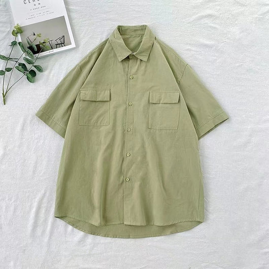 Camisa de Trabajo Coreana para Hombre - Estilo Moderno y Versátil - Image 7