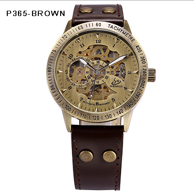Reloj Mecánico Automático Vintage Hueco de Estilo Nostálgico - Image 16