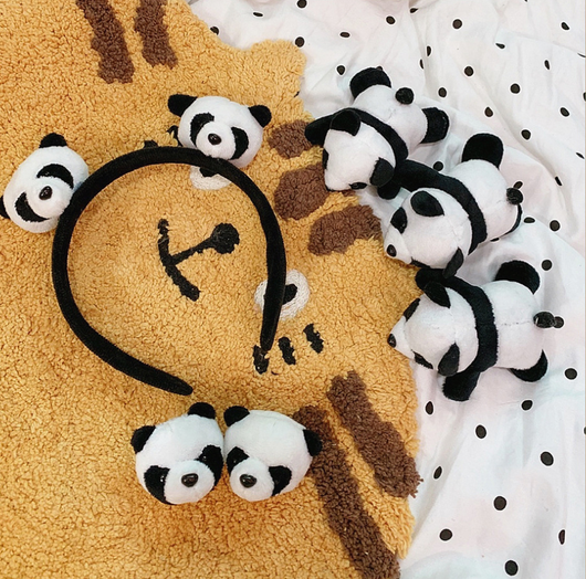 Diadema Panda Kawaii - Accesorios Coreanos para el Cabello - Image 2