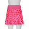 Vestido Terciopelo Rojo Estampado Love para Mujer