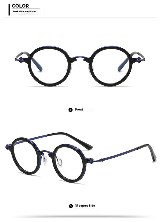 Gafas Retro de Titanio Puro con Filtro Luz Azul - Image 16