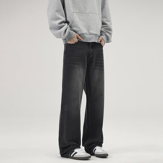 Jeans Vintage Holgados con Micro Acampanada para Hombre - Image 2