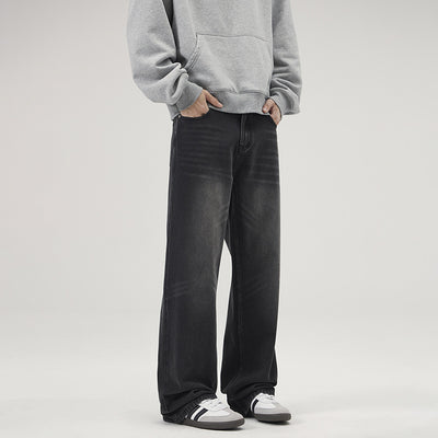 Jeans Vintage Holgados con Micro Acampanada para Hombre - Image 2