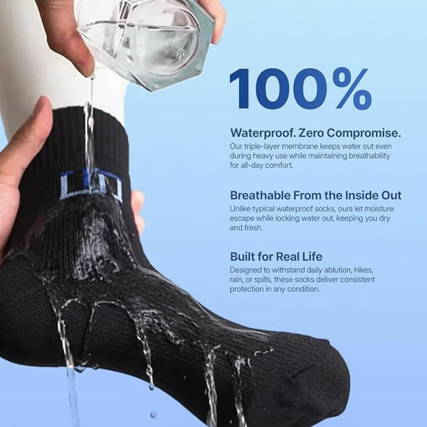 Calcetines Impermeables Térmicos con Protección Antifricción