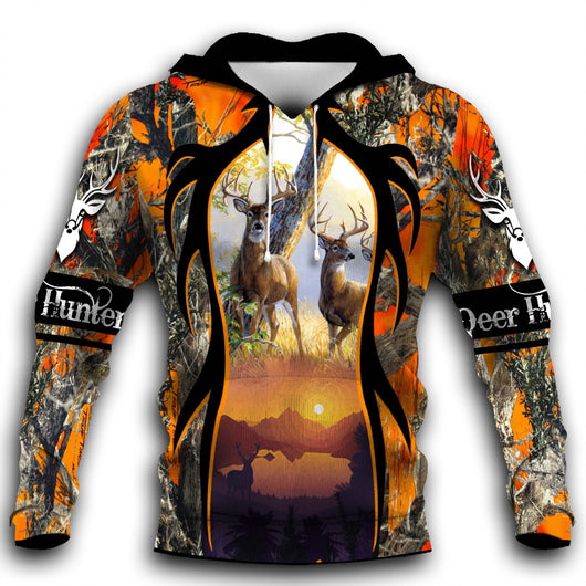 Sudadera con Capucha y Cierre de Impresión Digital 3D - Image 4