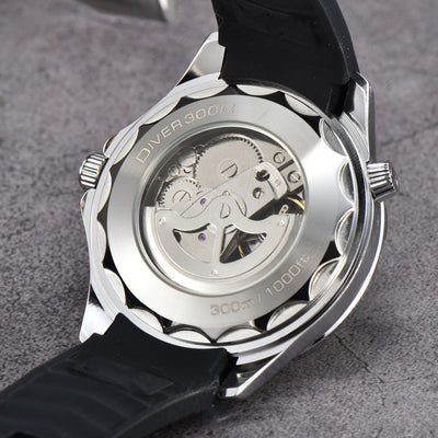 Reloj Mecánico Transparente de 3 Agujas para Hombre - Image 13