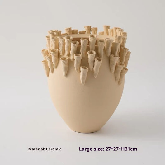 Jarrón de Cerámica Artesanal Minimalista Jingdezhen - Image 17