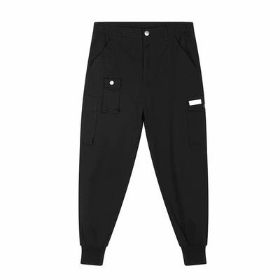 Pantalones Largos Hombre Verano Estilo Coreano Ajuste Delgado - Image 12