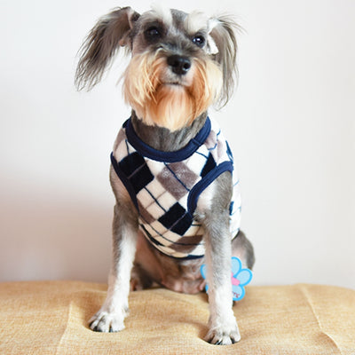 Chaleco para Perro Estampado Tartán Diamante - Image 5