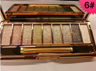 Paleta de Sombras Winnie 9 Colores con Brillo Diamante - Maquillaje Profesional - Image 11