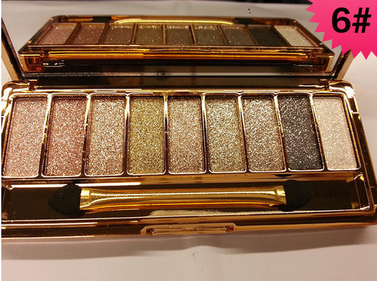 Paleta de Sombras Winnie 9 Colores con Brillo Diamante - Maquillaje Profesional - Image 11