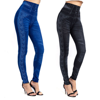 Leggings Imitación Denim - Comodidad y Estilo - Image 10