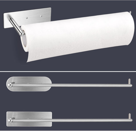 Soporte para Toallas de Acero Inoxidable 304 con Dispensador de Film Plástico - Image 9