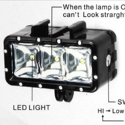 Luz de Relleno Subacuática para Cámaras de Acción - Image 3