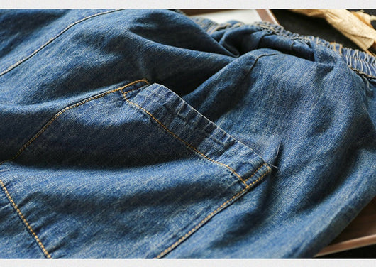 Pantalón Cropped Ancho de Tencel y Algodón para Tallas Grandes - Image 25