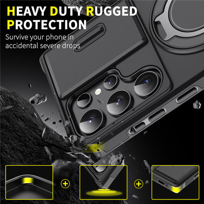 Funda Protectora con Soporte Giratorio y Ventana para Teléfono - Image 12