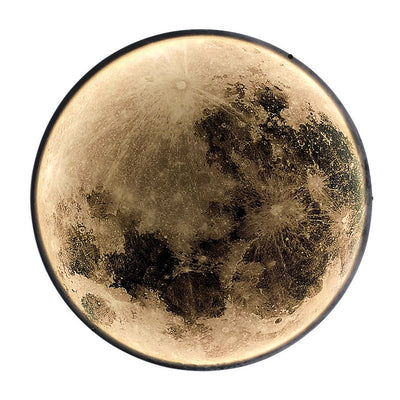 Lámpara Decorativa de Pared Luna para Dormitorio y Sala - Image 4