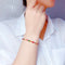 Pulsera de Turmalina Multicolor Natural para Mujer con Cristales Genuinos