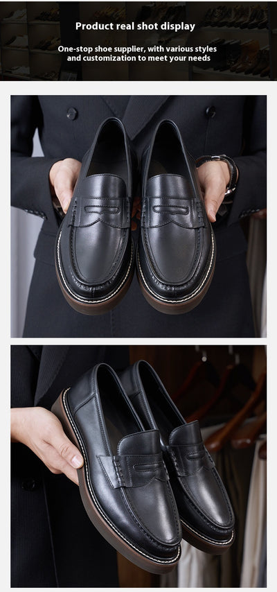 Zapatos de Cuero Transpirables para Hombre - Estilo Ejecutivo Casual - Image 8