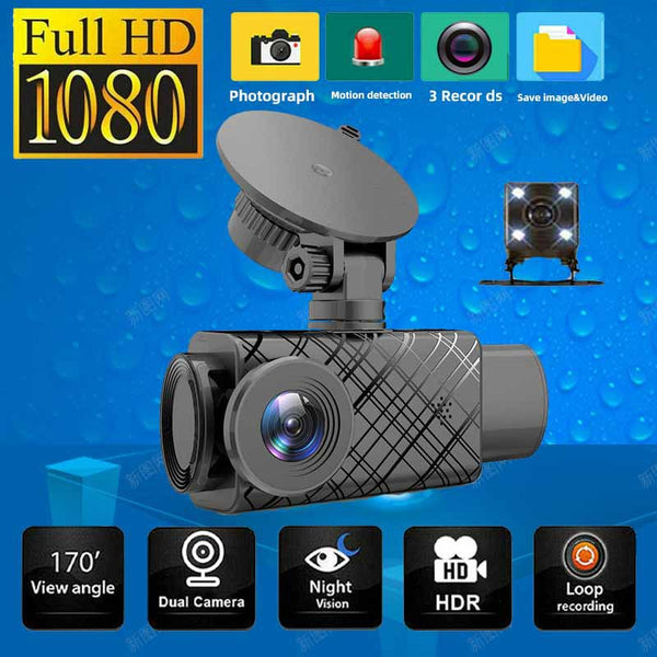 Cámara Dashcam Full HD 1080P con Pantalla 2 Pulgadas