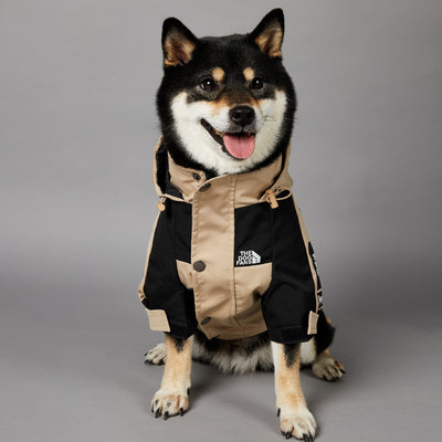 Chaqueta Impermeable Khaki para Perros - Image 4