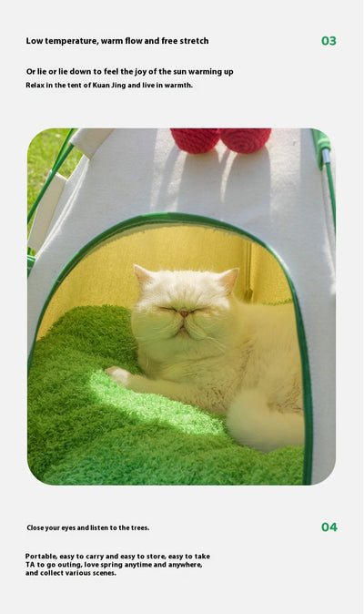 Cama Nido Domo para Gatos - Uso Todo el Año - Image 15