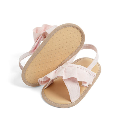 Zapatos Suaves para Bebé Niña Primavera Verano con Cordones y Suela Flexible - Image 11