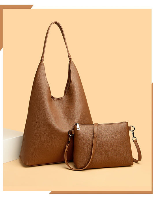 Bolso Retro de Cuero Suave con Gran Capacidad para Llevar al Hombro - Image 28