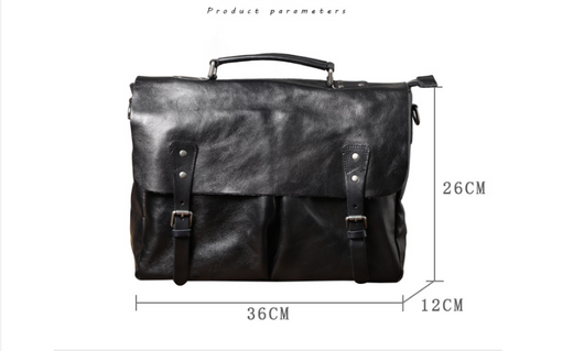 Maletín Ejecutivo de Cuero Genuino Premium para Hombre - Image 15