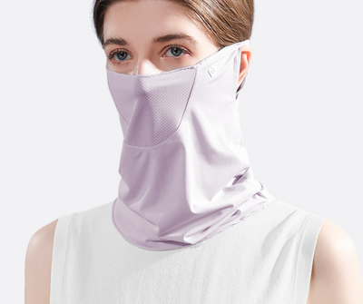 Protector Solar Facial Transpirable con Protección UV - Bandana Deportiva para Mujer - Image 15