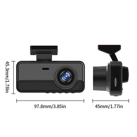 Grabadora Dashcam Triple 1080p HD con 3 Lentes - Image 23