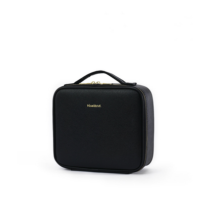 Bolsa de Maquillaje de Cuero Grande Organizadora Profesional - Image 5
