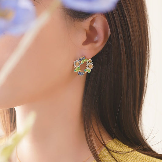 Aretes Retro Mori Style Únicos